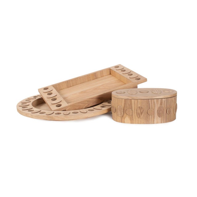 Robin Baron Winfield Wooden Decorative Box For Sale - Image 9 of 11