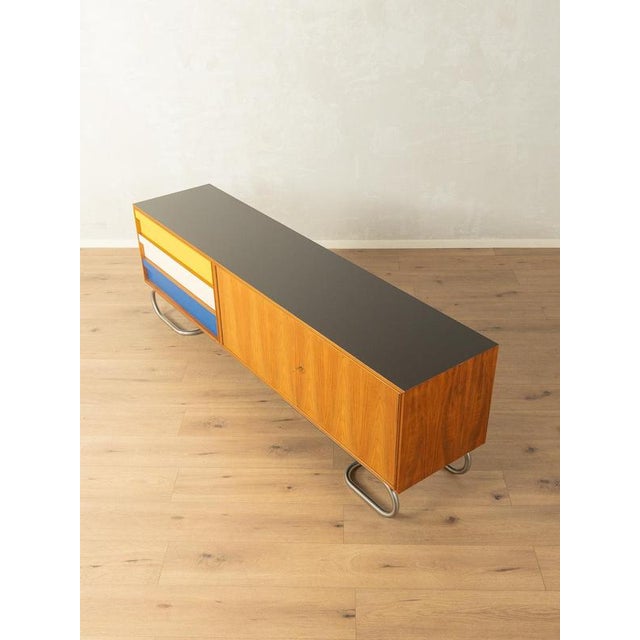 Mid-Century German Wood Sideboard For Sale - Image 3 of 10