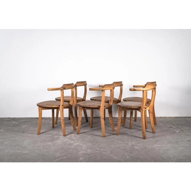 Beige Dining Chairs in style of Rainer Daumiller, Denmark, 1995, Set of 6 For Sale - Image 8 of 13