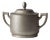 Vintage Classic Silver Plated Lidded Box with Handle, 1950s For Sale