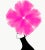 Magenta Fleurs Chapeau Print by Annie Naranian For Sale