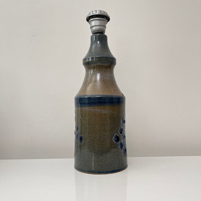 Ceramic Table Lamp from Hanne Stentoj, Denmark, 1960s For Sale - Image 4 of 14