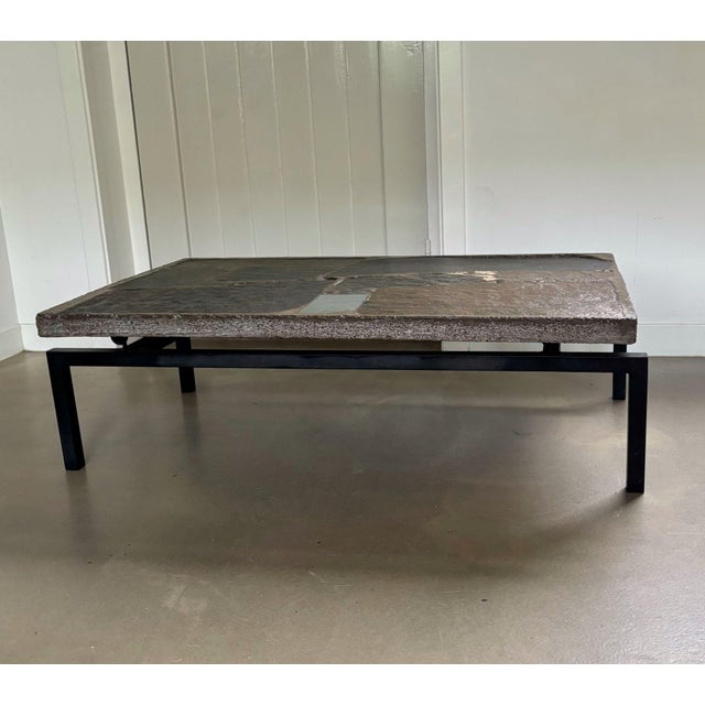 Early Brutalist Coffee Table by Paul Kingma, the Netherlands, 1963 For Sale - Image 6 of 17