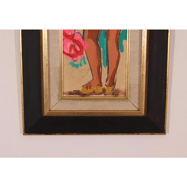 Knut Norman, Inga, 1960s, Oil on Panel, Framed For Sale - Image 15 of 18