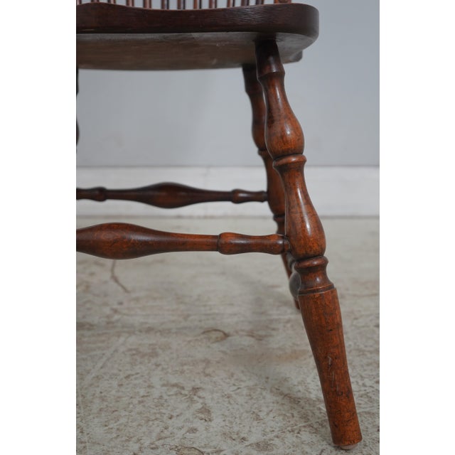Set of 6 Bow Back English Windsor Chairs For Sale - Image 10 of 18
