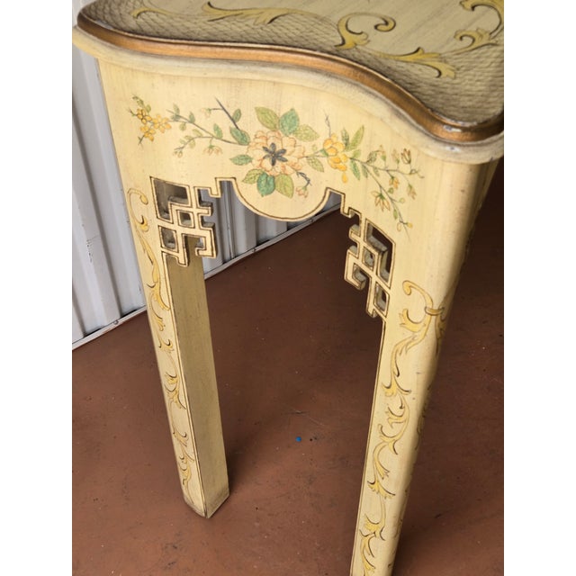 Royal Doulton 1990s Chinoserie Console Table For Sale - Image 4 of 8