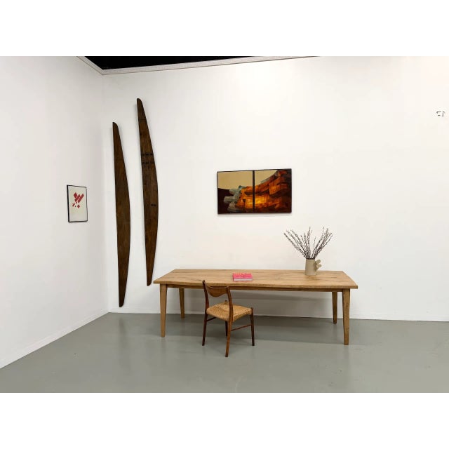 Large Oak Dining Table, 1950s For Sale - Image 11 of 18