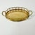 Mottahedeh Mid-Century Hollywood Regency Coastal Boho Chic Oval Faux Bamboo Brass Tray, Mottahedeh Attributed For Sale - Image 4 of 13