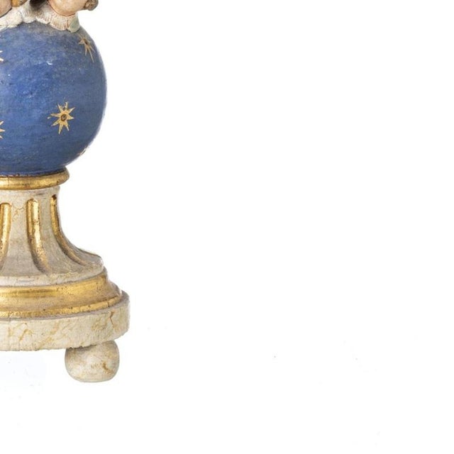 Our Lady of the Conception Figurine, 17th Century For Sale - Image 5 of 6