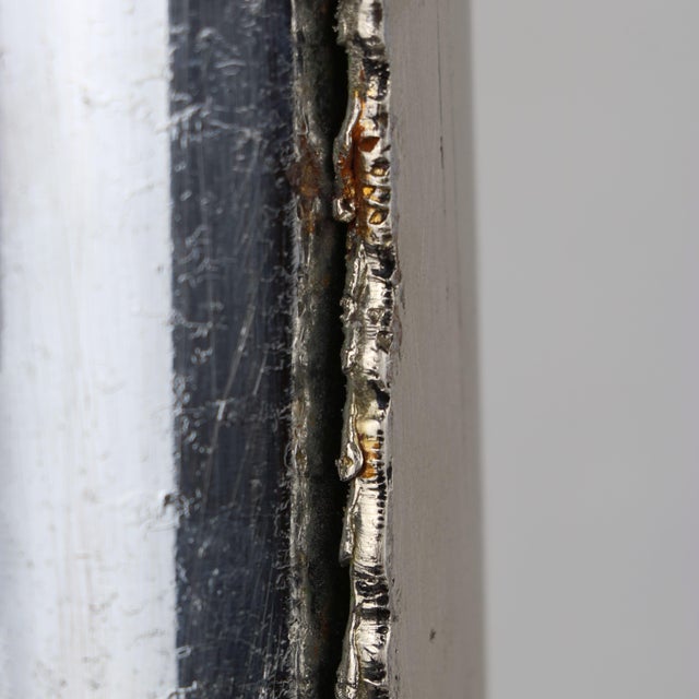 Mid-Century Modern Brutalist Chrome and Steel Fusion Effect Table Lamp, 1970s For Sale - Image 3 of 6