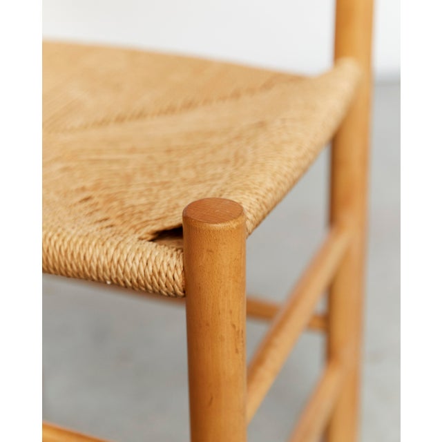 J 39 Shaker Chairs by Børge Mogensen for FDB Møbler, 1947, Set of 4 For Sale - Image 16 of 18