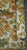 Vintage 1970s Orange / Yellow Floral Textured Skirted Sofa Couch For Sale - Image 10 of 11