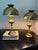 P1960s Brass-Tone Hurricane-Style Dome Table Lamps - a Pair For Sale - Image 12 of 12