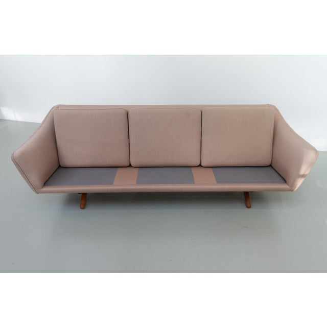 Wood Mid-Century Danish ML-140 3-Seater Sofa from Illum Wikkelsø, 1960s For Sale - Image 7 of 18