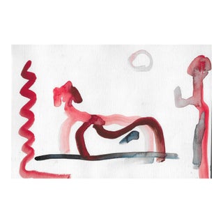 1997 Norbert Voelkel Abstract Painting For Sale