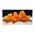 1990s Original Signed Oil Pastel Still Life – Vibrant Oranges & Yellow Fruit, Unknown Artist For Sale