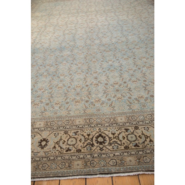 Vintage Distressed Tabriz Carpet - 10'5" x 14'1" For Sale In New York - Image 6 of 11