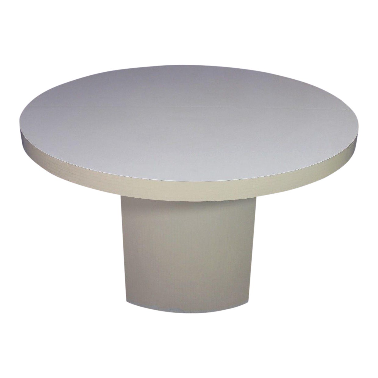 Mid-Century Modern Round Formica Top Coffee Table | Chairish