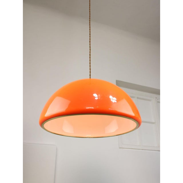 Space Age Cabras Pendant Lamp by Luigi Massoni for Guzzini, 1960s For Sale - Image 5 of 14