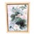 Vintage Oil Painting of Geraniums and Dragonfly For Sale