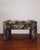 Postmodern Vintage Parsons Style Upholstered Ottoman in Floral Tapestry Fabric For Sale - Image 3 of 10