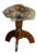 Vintage Scandinavian Sculptural Oak Tripod Stool, 1940s For Sale
