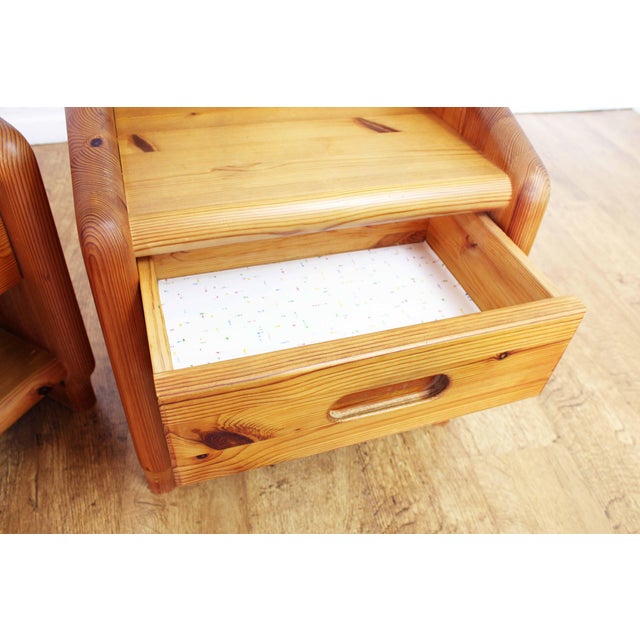 Danish Bedside Tables by Rainer Daumiller, 1970, Set of 2 For Sale - Image 4 of 13