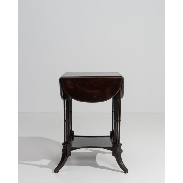 Brown 19th Century Edwardian Four-Flap Table For Sale - Image 8 of 16