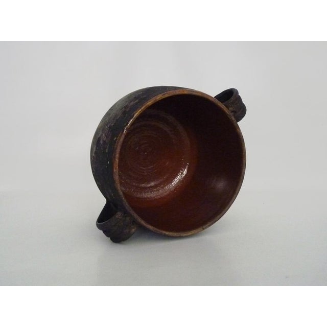 Large Terracotta Cooking Pot by JB Hughes for Vallauris, 1960s For Sale - Image 6 of 8