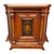 Wood Late 19th Century Renaissance Revival Ebonized Walnut Paneled Credenza With Marquetry & Inlay For Sale - Image 7 of 14
