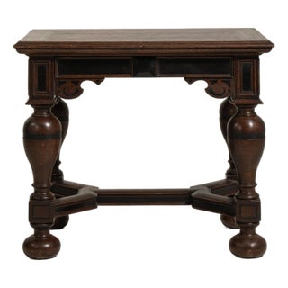 Late 19th Century Oak Renaissance Table For Sale
