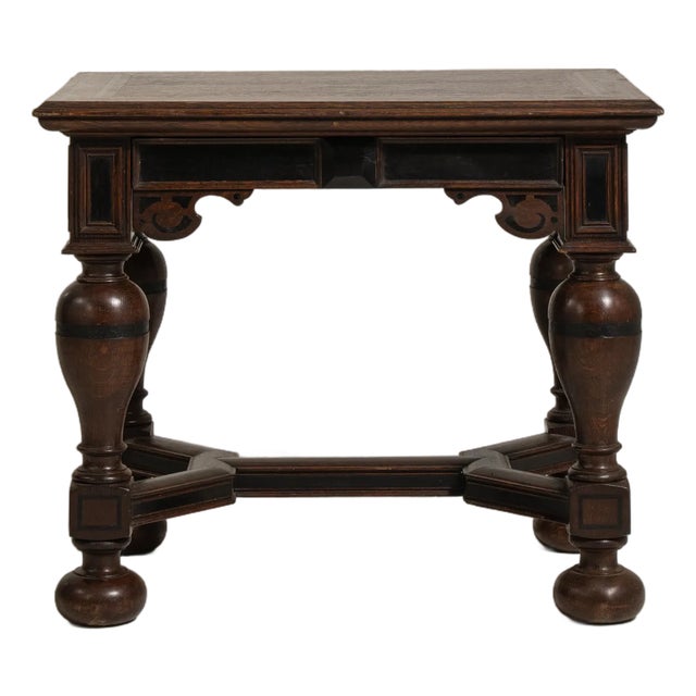 Late 19th Century Oak Renaissance Table For Sale