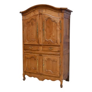 Four-Door Cherrywood Cabinet, 1800s For Sale