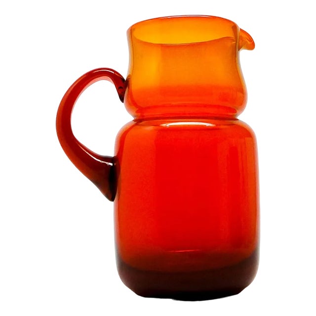 Polish Postmodern Jug by Zbigniew Horbowy for Sudety Glassworks, 1970s For Sale