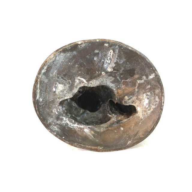 Antique Rare French Metal Sculpture - Cherub Angel Cupid Stork Doves Calender, Germany For Sale - Image 9 of 9