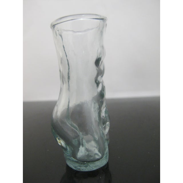 Late 20th Century Nude Male Torso Anatomically Correct Clear Cocktail Party Shot Glass Set of 8 For Sale - Image 5 of 9