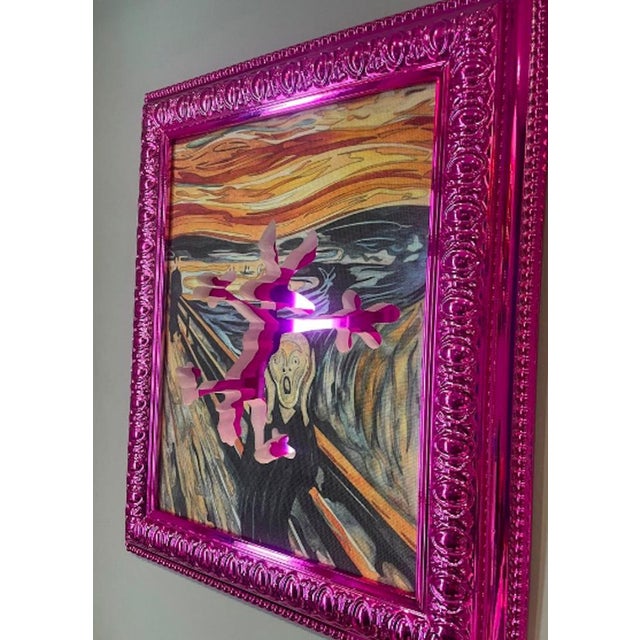 Sagrasse, I'm sorry Munch, Mixed Media For Sale - Image 5 of 6