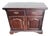 Chippendale Mahogany Drop-Leaf Buffet / Sideboard For Sale