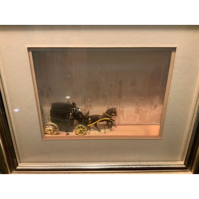 American “Fiacre” Shadowbox Wall Street From the Corner of Broad , Nyc For Sale - Image 3 of 11