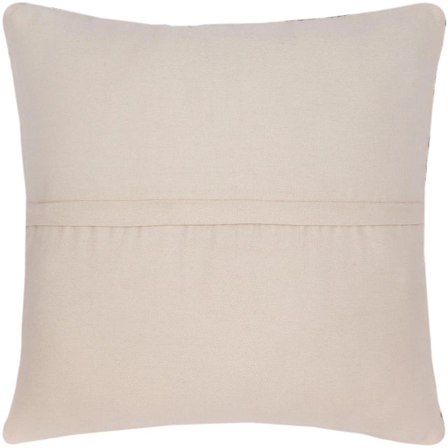 Textile Shabby Chic Turkish Gregorio Hand Woven Kilim Throw Pillow For Sale - Image 7 of 7