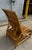 Vintage Reclining Rattan Bamboo Chaise Lounge With Footrest For Sale - Image 10 of 12