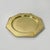 Metal Italian Modern Hexagonal Service Plates in Brass, 1970s, Set of 8 For Sale - Image 7 of 18