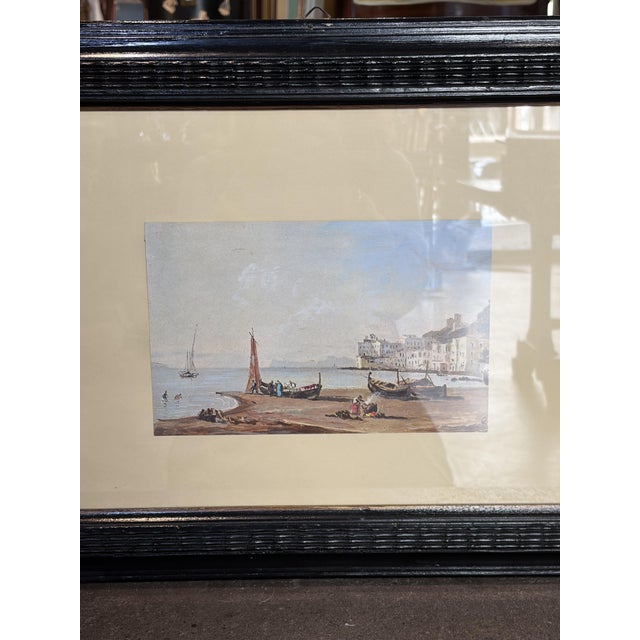 Paper Landscape, 1950s, Watercolor Print For Sale - Image 7 of 8