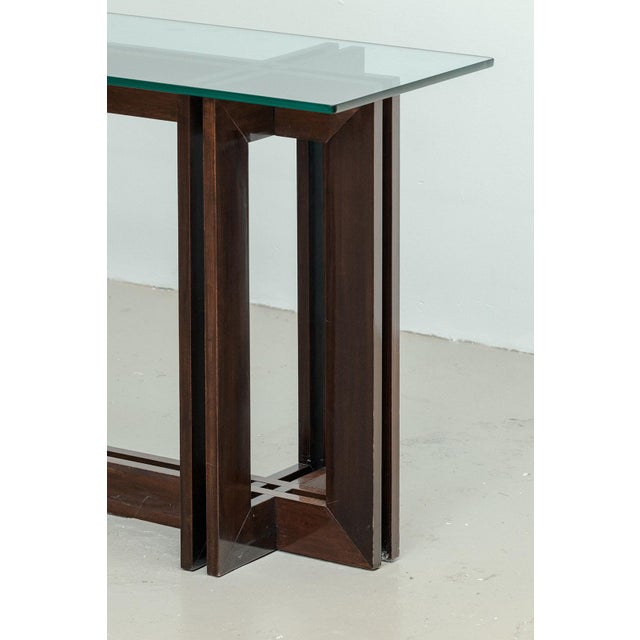 Vintage Console Table, Italy, 1980s For Sale - Image 6 of 13