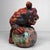 Black Japanese Shishi / Lion-Dog with Ball, 1950s For Sale - Image 8 of 14