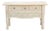 Reclaimed Wood Whitewash Carved Nahuala Console For Sale