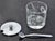 1940s 1940s Flemington Etched Jelly Jar Floral Design Silver Plate Lid Spoon America For Sale - Image 5 of 10