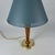 Mid-Century Modern Swedish Walnut and Brass Table Lamp by Erik Tidstrand, 1940s For Sale - Image 9 of 18
