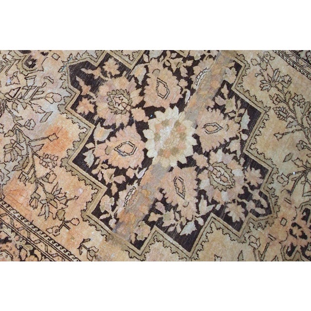 Traditional 1880s Handmade Antique Persian Sarouk Farahan 3.4' X 5.3' For Sale - Image 3 of 10