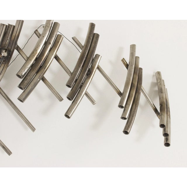 1960s Steel Wall Sculpture by Fred Leyman For Sale - Image 5 of 6
